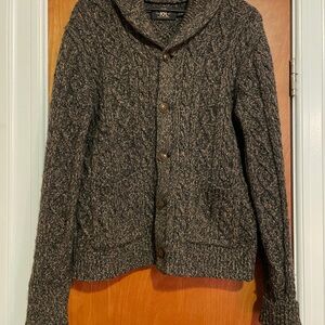 Ralph Lauren Double RL Wool shawl neck cardigan